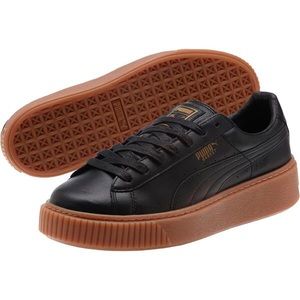 PRICE FIRM • PUMA Basket Platform Core Sneakers